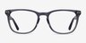 Gato Gray AcetateEyeglass Frames from EyeBuyDirect, Front View