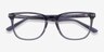 Gato Gray AcetateEyeglass Frames from EyeBuyDirect, Closed View