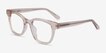 Lighthouse Champagne AcetateEyeglass Frames from EyeBuyDirect, Angle View