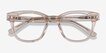 Lighthouse Champagne AcetateEyeglass Frames from EyeBuyDirect, Closed View
