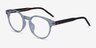 Manara Clear AcetateEyeglass Frames from EyeBuyDirect, Angle View