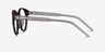 Manara Tortoise AcetateEyeglass Frames from EyeBuyDirect, Side View