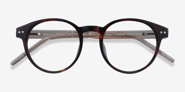 Manara Tortoise AcetateEyeglass Frames from EyeBuyDirect, Closed View