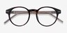 Manara Tortoise AcetateEyeglass Frames from EyeBuyDirect, Closed View
