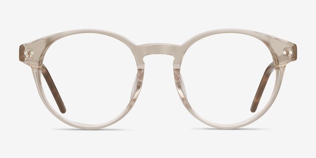 Manara Champagne AcetateEyeglass Frames from EyeBuyDirect, Front View