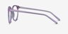 Noun Violet AcétateMontures de lunettes de vue d'EyeBuyDirect, Vue de Côté