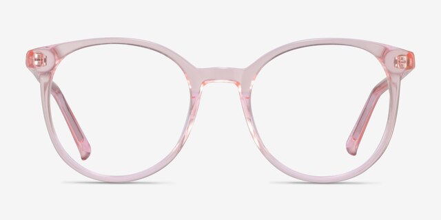 Noun Rose AcétateMontures de lunettes de vue d'EyeBuyDirect, Vue de Face