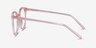 Noun Rose AcétateMontures de lunettes de vue d'EyeBuyDirect, Vue de Côté