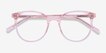 Noun Pink AcetateEyeglass Frames from EyeBuyDirect, Closed View