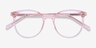 Noun Rose AcétateMontures de lunettes de vue d'EyeBuyDirect, Vue Rapprochée