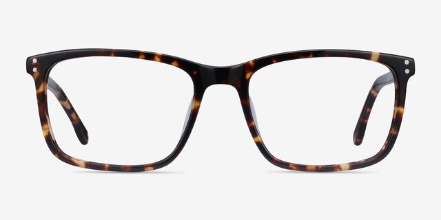 Connect Tortoise AcetateEyeglass Frames from EyeBuyDirect, Front View