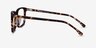 Connect Tortoise AcetateEyeglass Frames from EyeBuyDirect, Side View