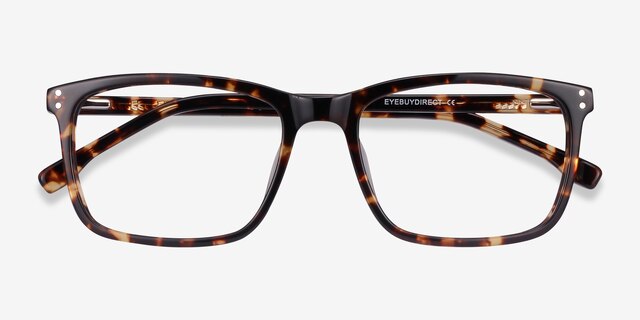 Connect Tortoise AcetateEyeglass Frames from EyeBuyDirect, Closed View