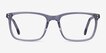 Connect Gray AcetateEyeglass Frames from EyeBuyDirect, Front View