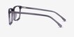 Connect Gray AcetateEyeglass Frames from EyeBuyDirect, Side View
