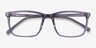 Connect Gray AcetateEyeglass Frames from EyeBuyDirect, Closed View