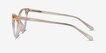 Quartet Clear Yellow AcetateEyeglass Frames from EyeBuyDirect, Side View