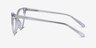 Quartet Clear AcetateEyeglass Frames from EyeBuyDirect, Side View