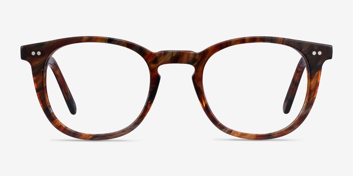 Ona Marbled Havana Acétate Montures de lunettes de vue d'EyeBuyDirect