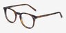 Ona Marbled Havana AcetateEyeglass Frames from EyeBuyDirect, Angle View
