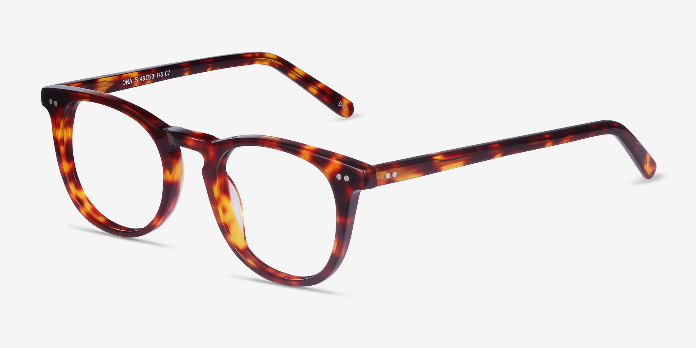 Ona Round Marbled Havana Glasses for Women Eyebuydirect