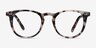 Ona Écaille ivoire AcétateMontures de lunettes de vue d'EyeBuyDirect, Vue de Face