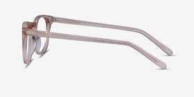 Ona Champagne Acétate Montures de lunettes de vue d'EyeBuyDirect, Vue de Côté