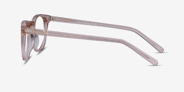 Ona Champagne AcetateEyeglass Frames from EyeBuyDirect, Side View