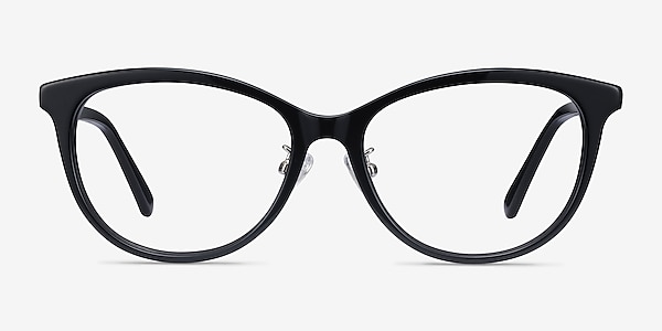 Helena Black Acetate Eyeglass Frames