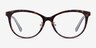 Helena Tortoise AcetateEyeglass Frames from EyeBuyDirect, Front View