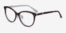 Helena Tortoise AcetateEyeglass Frames from EyeBuyDirect, Angle View