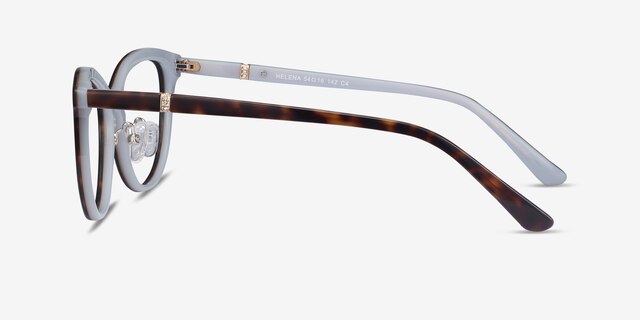 Helena Tortoise AcetateEyeglass Frames from EyeBuyDirect, Side View