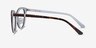 Helena Tortoise AcetateEyeglass Frames from EyeBuyDirect, Side View