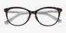 Helena Tortoise AcetateEyeglass Frames from EyeBuyDirect, Closed View