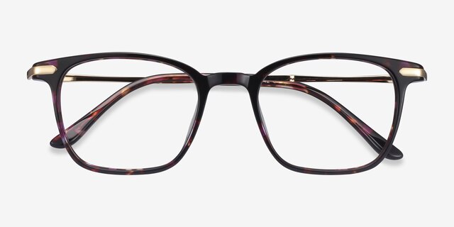 Cinema Floral AcetateEyeglass Frames from EyeBuyDirect, Closed View