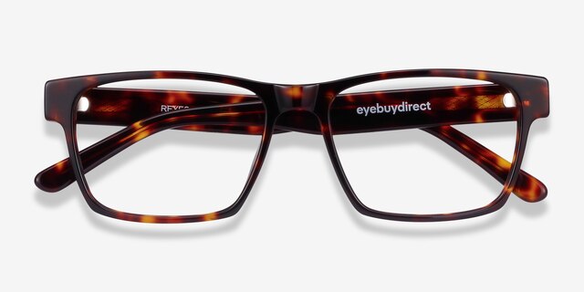 Reyes Tortoise AcetateEyeglass Frames from EyeBuyDirect, Closed View