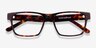 Reyes Tortoise AcetateEyeglass Frames from EyeBuyDirect, Closed View