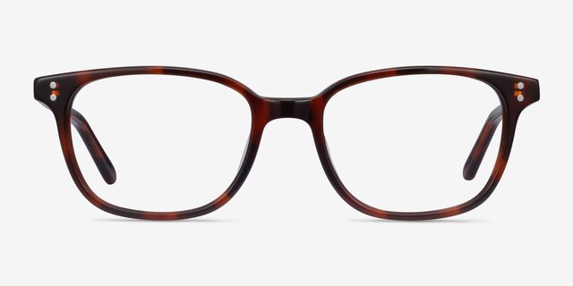 Rena Brown Tortoise AcetateEyeglass Frames from EyeBuyDirect, Front View
