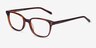 Rena Brown Tortoise AcetateEyeglass Frames from EyeBuyDirect, Angle View