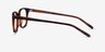 Rena Brown Tortoise AcetateEyeglass Frames from EyeBuyDirect, Side View