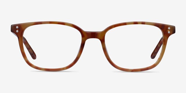 Rena Light Tortoise AcetateEyeglass Frames from EyeBuyDirect, Front View