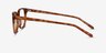 Rena Light Tortoise AcetateEyeglass Frames from EyeBuyDirect, Side View