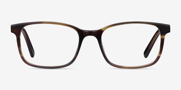 Collective Rectangle Tortoise Full Rim Eyeglasses | Eyebuydirect