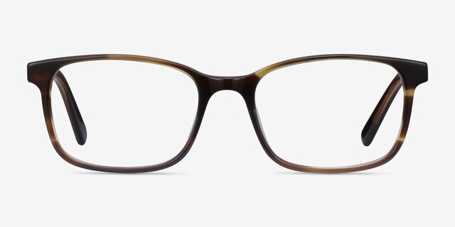 Collective Tortoise AcetateEyeglass Frames from EyeBuyDirect, Front View