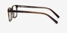 Collective Tortoise AcetateEyeglass Frames from EyeBuyDirect, Side View