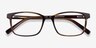 Collective Tortoise AcetateEyeglass Frames from EyeBuyDirect, Closed View