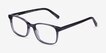 Collective Gray AcetateEyeglass Frames from EyeBuyDirect, Angle View
