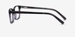 Collective Gray AcetateEyeglass Frames from EyeBuyDirect, Side View