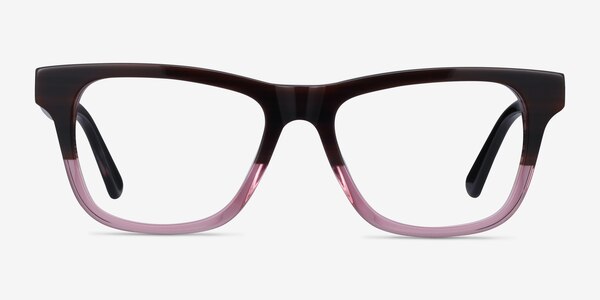 Feeling Brown Purple Acétate Montures de lunettes de vue