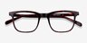 Ville Tortoise AcetateEyeglass Frames from EyeBuyDirect, Closed View